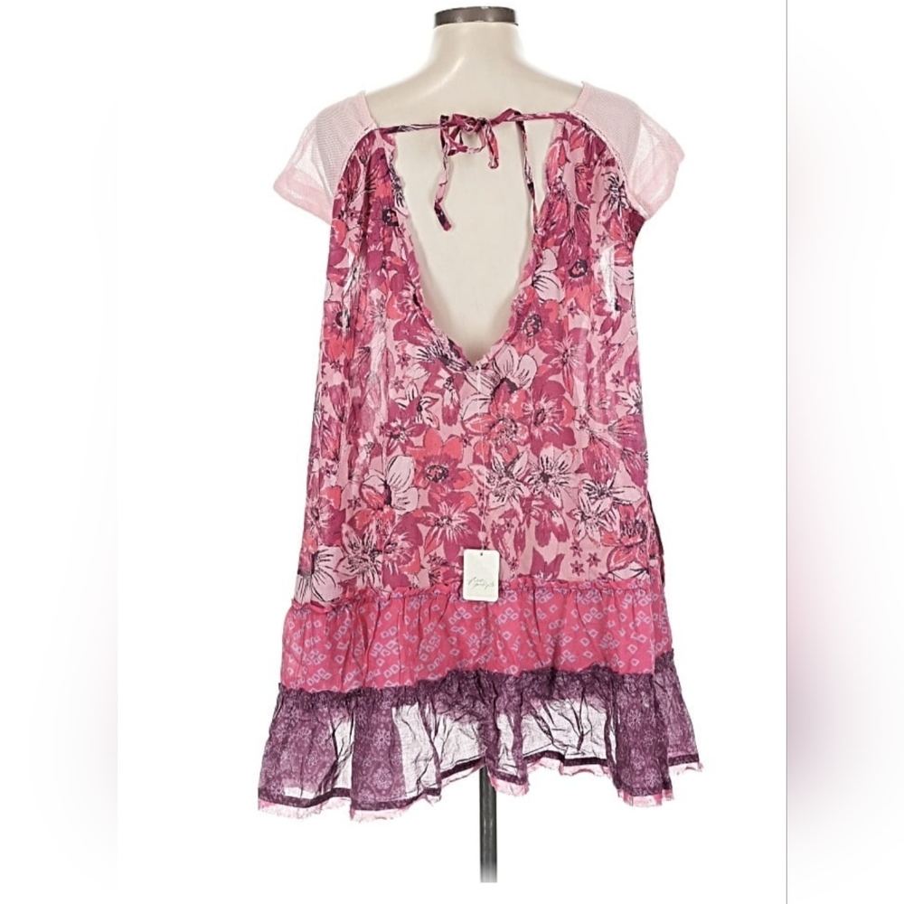 NWT Free People Angelica Mesh Tunic/Dress - Picture 4 of 8